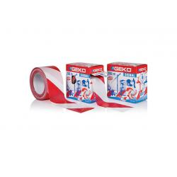 NASTRO SEGNALETICO BIANCO/ROSSO H. MM. 70 ML. 200