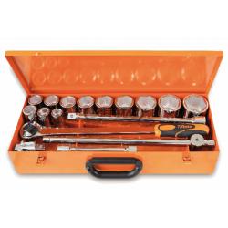 KIT 12 CHIAVI A BUSSOLA ESAGONALI BETA + 5 ACCESSORI -  ATTACCO 3/4"