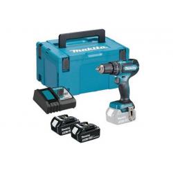 TRAPANO AVVITATORE PERCUSSIONE BATTERIA MAKITA DPH485RTJ