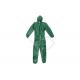 TUTA PLP VERDE 70 GR. T. M C/CAPPUCCIO