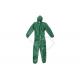 TUTA PLP VERDE 70 GR. T. L C/CAPPUCCIO