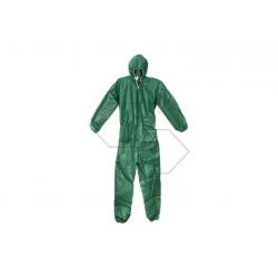 TUTA PLP VERDE 70 GR. T. XXL C/CAPPUCCIO