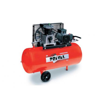 COMPRESSORE ARIA MONOFASE PROFESSIONALE A CINGHIA LT. 100