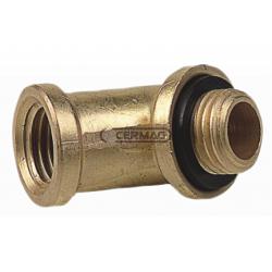 RACCORDO CURVO 45° D.12X19 F