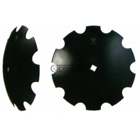 DISCO FRANGIZOLLE AL BORO D. 610X5 DENTATO FORO QUDRO D. 33
