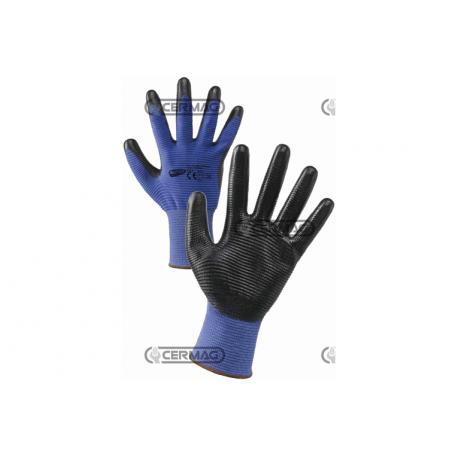 GUANTI IN POLIESTERE/NITRILE TG. 9