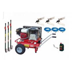 MOTOCOMPRESSORE LISAM 600/30 HONDA GX200 3 OPERATORI