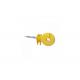 SET ISOLATORI LEGNO GIALLO 25 PZ