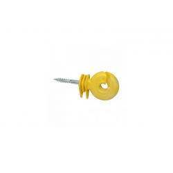 SET ISOLATORI LEGNO GIALLO 25 PZ
