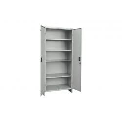 ARMADIO METALLO T/PIANI CM. 80X40X180H GRIGIO